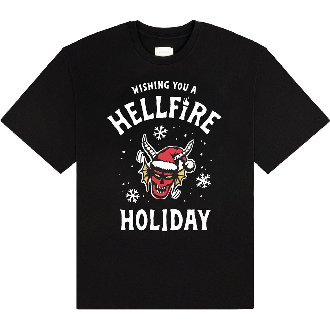 T-shirt STRANGER THINGS Wishing You A Hell Fire T-shirt STRANGER THINGS Wishing You A Hell Fire