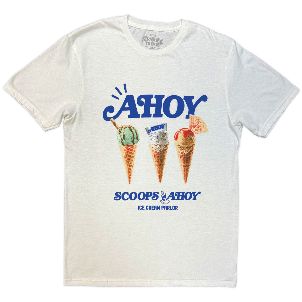 T-shirt STRANGER THINGS Scoop Ahoy T-shirt STRANGER THINGS Scoop Ahoy