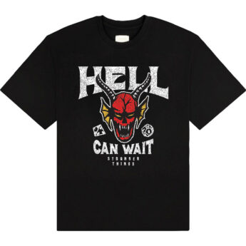 T-shirt STRANGER THINGS Hell Can Wait