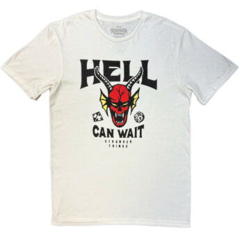 T-shirt STRANGER THINGS Hell Can Wait