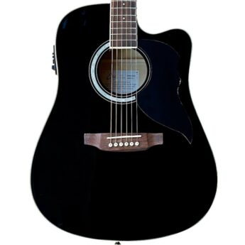 EKO Ranger VI Cutaway Electro Black