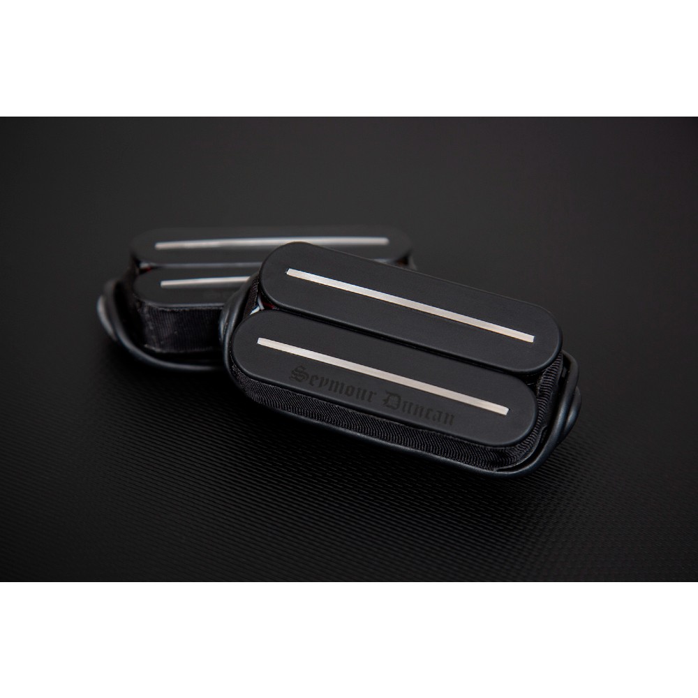 SEYMOUR DUNCAN Black Winter Rails Set Matte Black SEYMOUR DUNCAN Black Winter Rails Set Matte Black