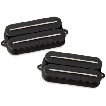 SEYMOUR DUNCAN Black Winter Rails Set Matte Black