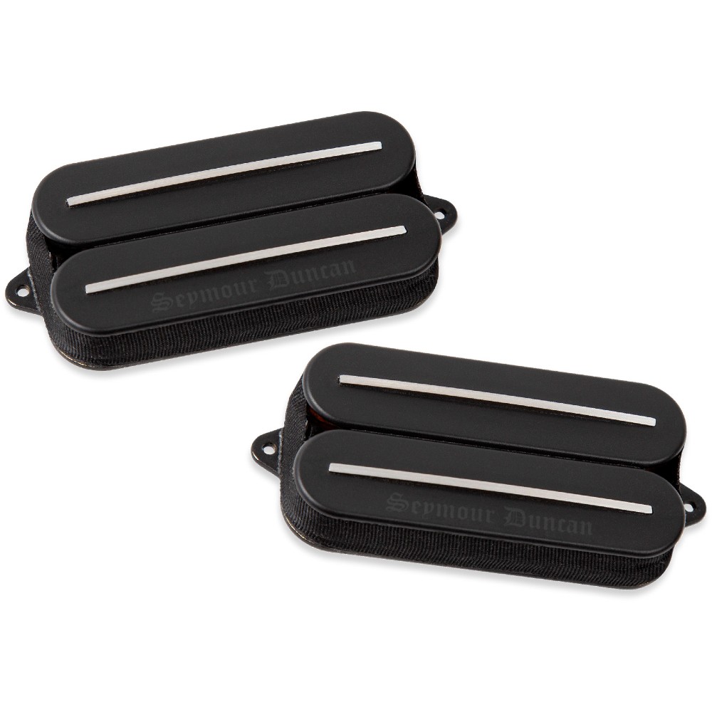 SEYMOUR DUNCAN Black Winter Rails Set Matte Black SEYMOUR DUNCAN Black Winter Rails Set Matte Black