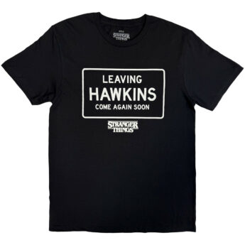 T-shirt STRANGER THINGS Leaving Hawkins