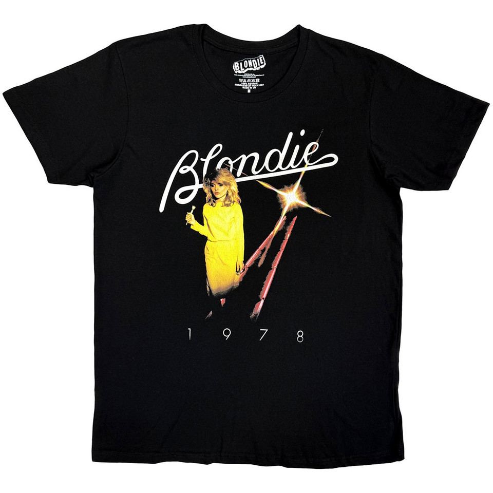 T-shirt BLONDIE Yellow Dress 1978 T-shirt BLONDIE Yellow Dress 1978