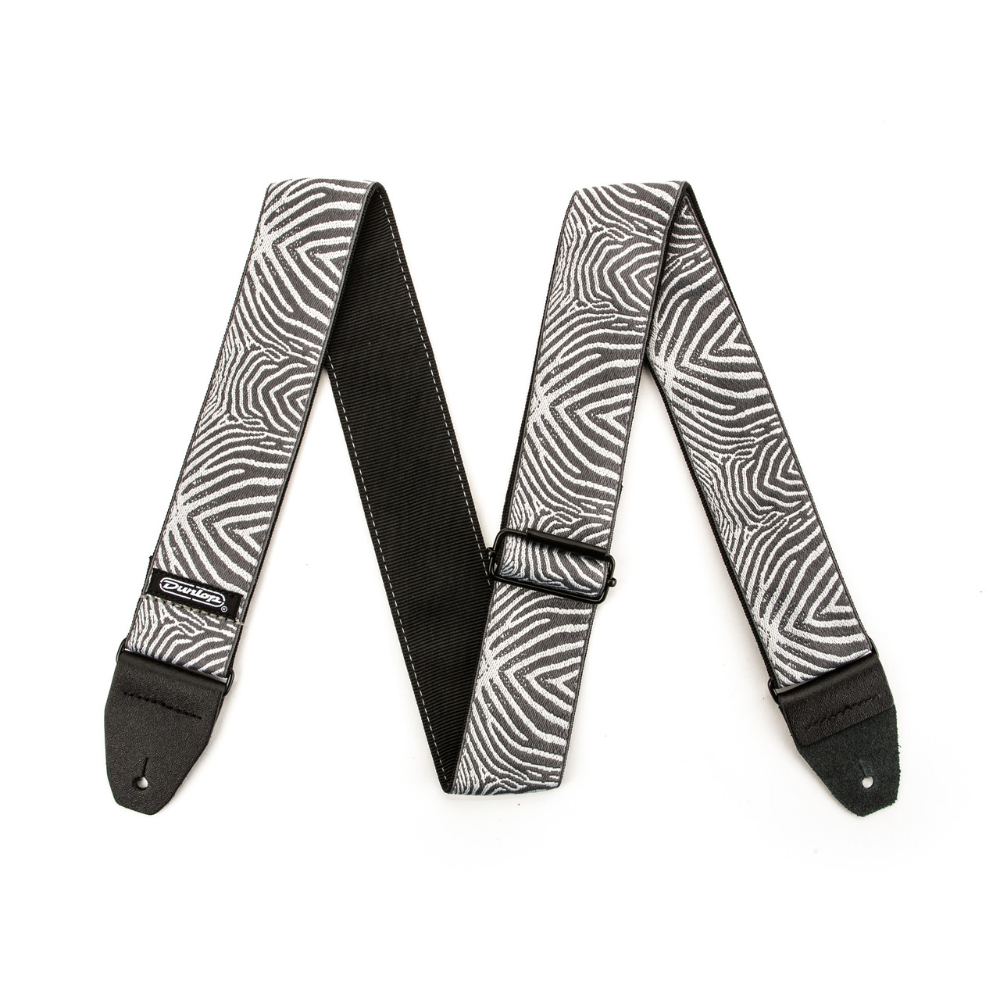 DUNLOP Sangle Jacquard Zebra Cadabra DUNLOP Sangle Jacquard Zebra Cadabra