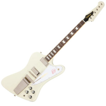 EPIPHONE IGC 1963 Firebird V Reissue with Maestro Vibrola Polaris White