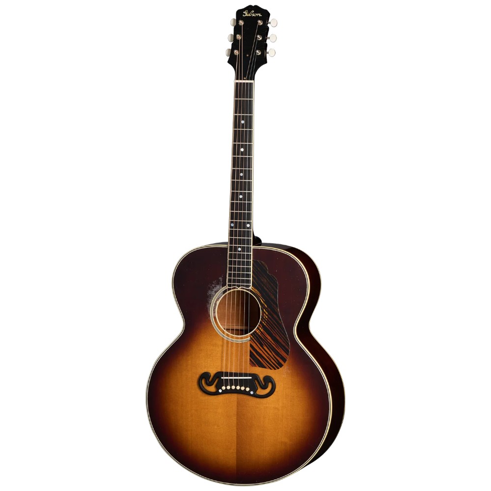 GIBSON CUSTOM 1939 SJ-100 Reissue Heavy Aged Faded Vintage Sunburst front 1 GIBSON CUSTOM 1939 SJ-100 Reissue Heavy Aged Faded Vintage Sunburst