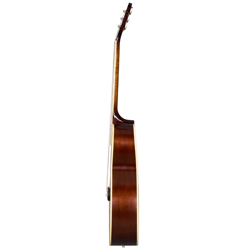GIBSON CUSTOM 1939 SJ-100 Reissue Heavy Aged Faded Vintage Sunburst side 1 GIBSON CUSTOM 1939 SJ-100 Reissue Heavy Aged Faded Vintage Sunburst