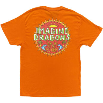 T-shirt IMAGINE DRAGONS Take Me To The Beach