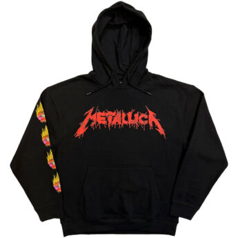 Sweat à capuche METALLICA Flower Skull