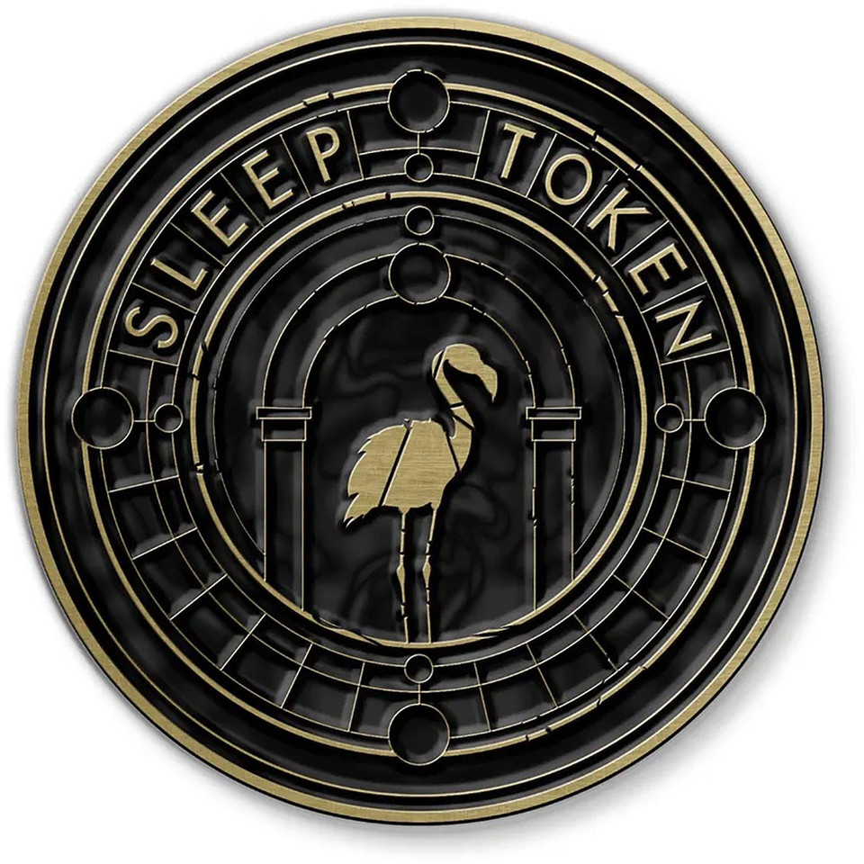 Pin's SLEEP TOKEN Even In Arcadia Crest Pin's SLEEP TOKEN Even In Arcadia Crest