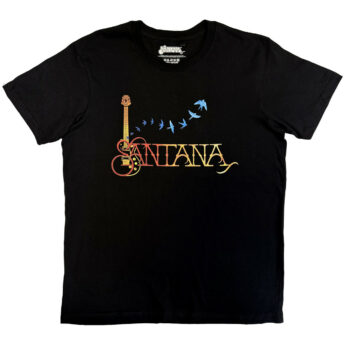 T-shirt SANTANA Guitar & Birds