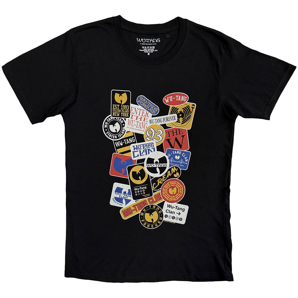 T-shirt WU-TANG CLAN Badges T-shirt WU-TANG CLAN Badges