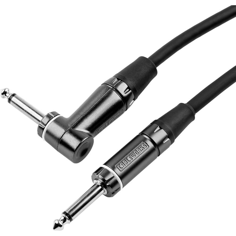 GATOR CABLEWORKS Câble Instrument Composer Droit Coudé GATOR CABLEWORKS Câble Instrument Composer Droit Coudé