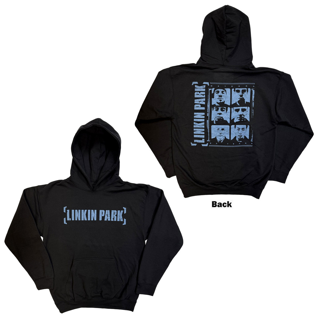 Sweat à capuche LINKIN PARK Meteora Portraits Sweat à capuche LINKIN PARK Meteora Portraits