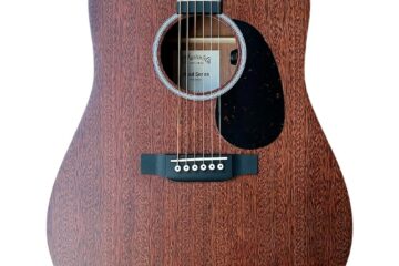 MARTIN D-10E Sapele Satin Clear