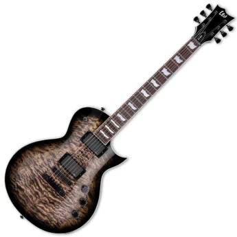 ESP LTD EC-400QM See Thru Black Sunburst