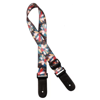 GAUCHO Sangle Ukulele Standard Series Multicolor Flowers