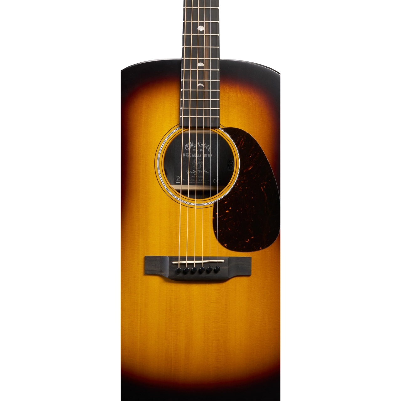 MARTIN D-X2E Molly Tuttle Satin Vintage Sunburst MARTIN D-X2E Molly Tuttle Satin Vintage Sunburst