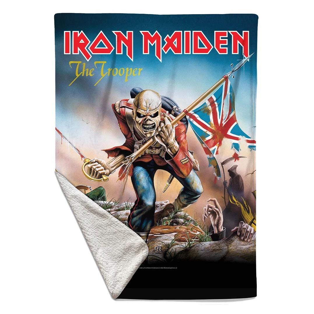 Plaid polaire IRON MAIDEN Trooper Plaid polaire IRON MAIDEN Trooper