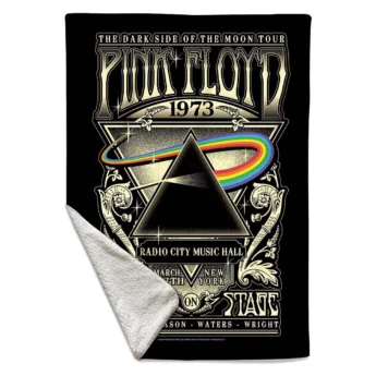 Plaid polaire PINK FLOYD 1973 Live