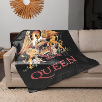 Plaid polaire QUEEN Crest