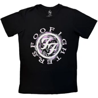 T-shirt FOO FIGHTERS Wheel Logo Shadow