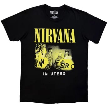 T-shirt NIRVANA In Utero Band Photo