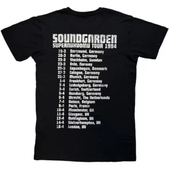 T-shirt SOUNDGARDEN Superunknown Tour '94