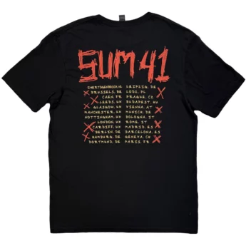 T-shirt SUM 41 Tour '24 Pt.2 Fuck Sum 41