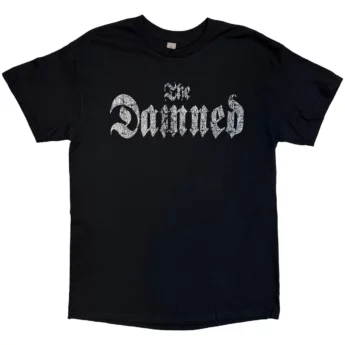 T-shirt THE DAMNED Distressed Logo EU Tour Summer 24