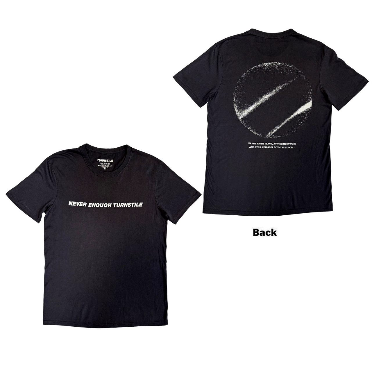 T-shirt TURNSTILE Right Place Right Time T-shirt TURNSTILE Right Place Right Time