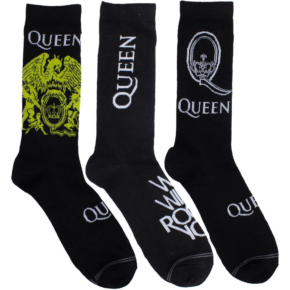 Chaussettes QUEEN Logos Chaussettes QUEEN Logos
