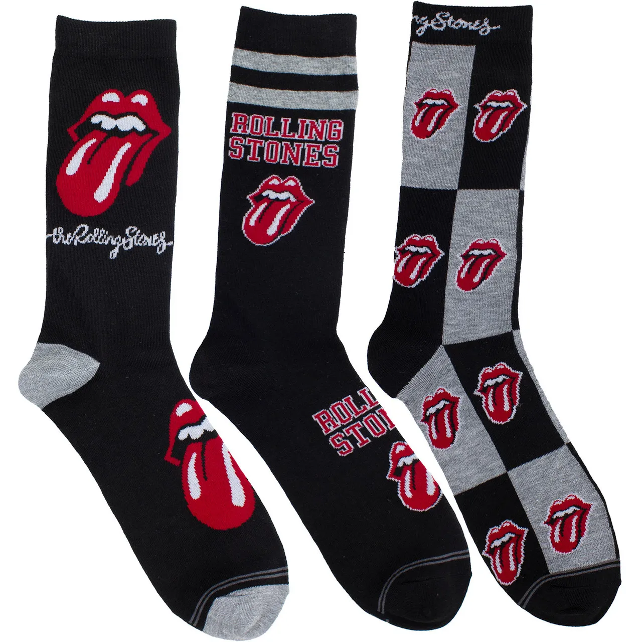 Chaussettes THE ROLLING STONES Logos Chaussettes THE ROLLING STONES Logos
