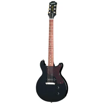 EPIPHONE Les Paul Junior Double Cut Ebony Exclusive