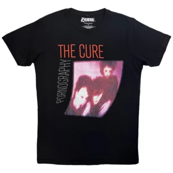 T-shirt THE CURE Pornography Photo Warped