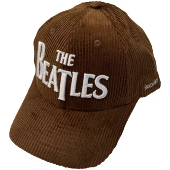 Casquette THE BEATLES Drop T Logo & Apple Corduroy