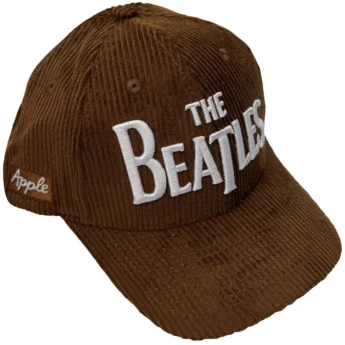 Casquette THE BEATLES Drop T Logo & Apple Corduroy