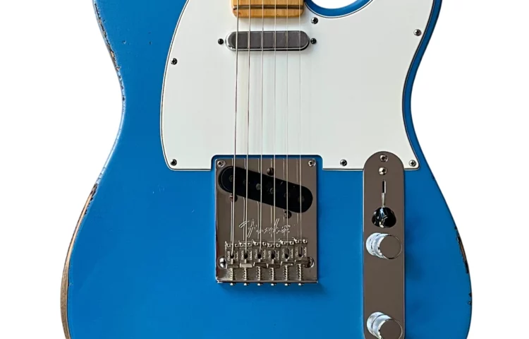 FENDER USA Custom American Standard Telecaster Pelham Blue Relic