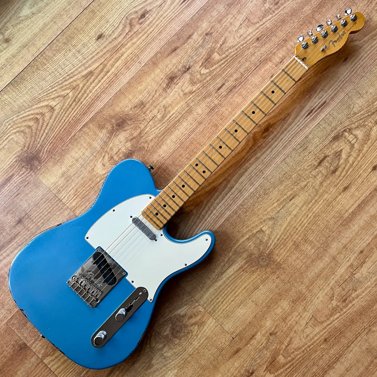 FENDER USA Custom American Standard Telecaster Pelham Blue Relic - IMG_2796 FENDER USA Custom American Standard Telecaster Pelham Blue Relic