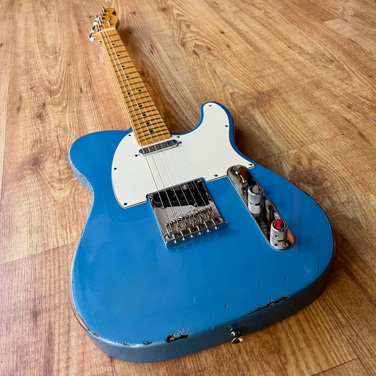 FENDER USA Custom American Standard Telecaster Pelham Blue Relic - IMG_2798 FENDER USA Custom American Standard Telecaster Pelham Blue Relic