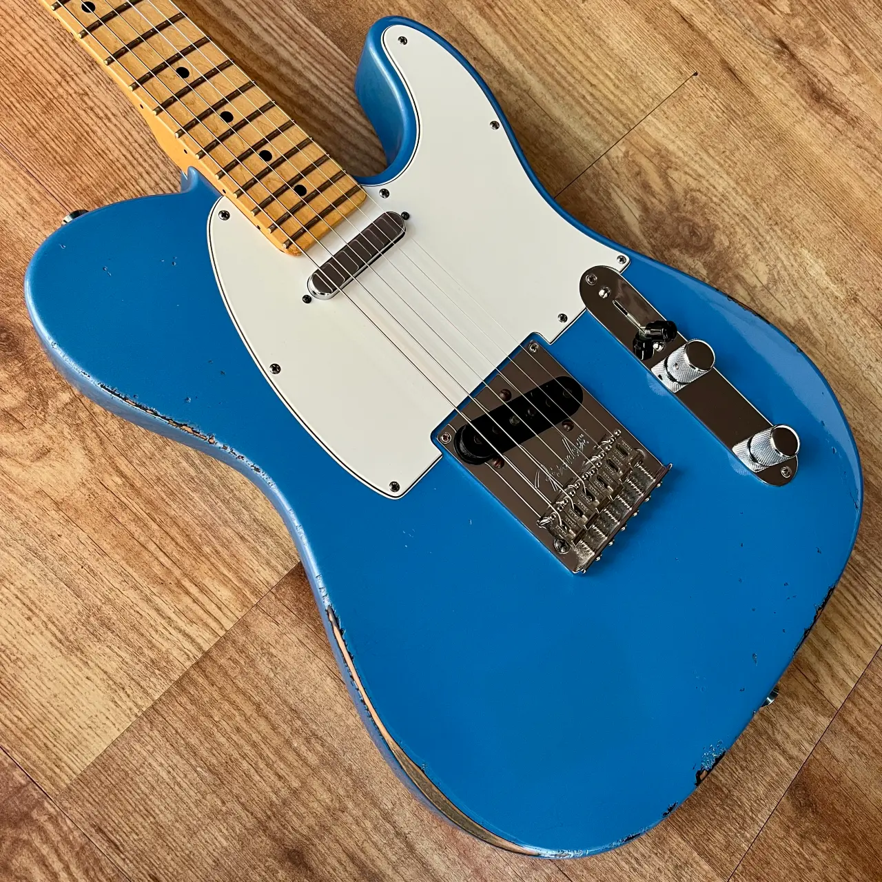 FENDER USA Custom American Standard Telecaster Pelham Blue Relic - IMG_2799 FENDER USA Custom American Standard Telecaster Pelham Blue Relic