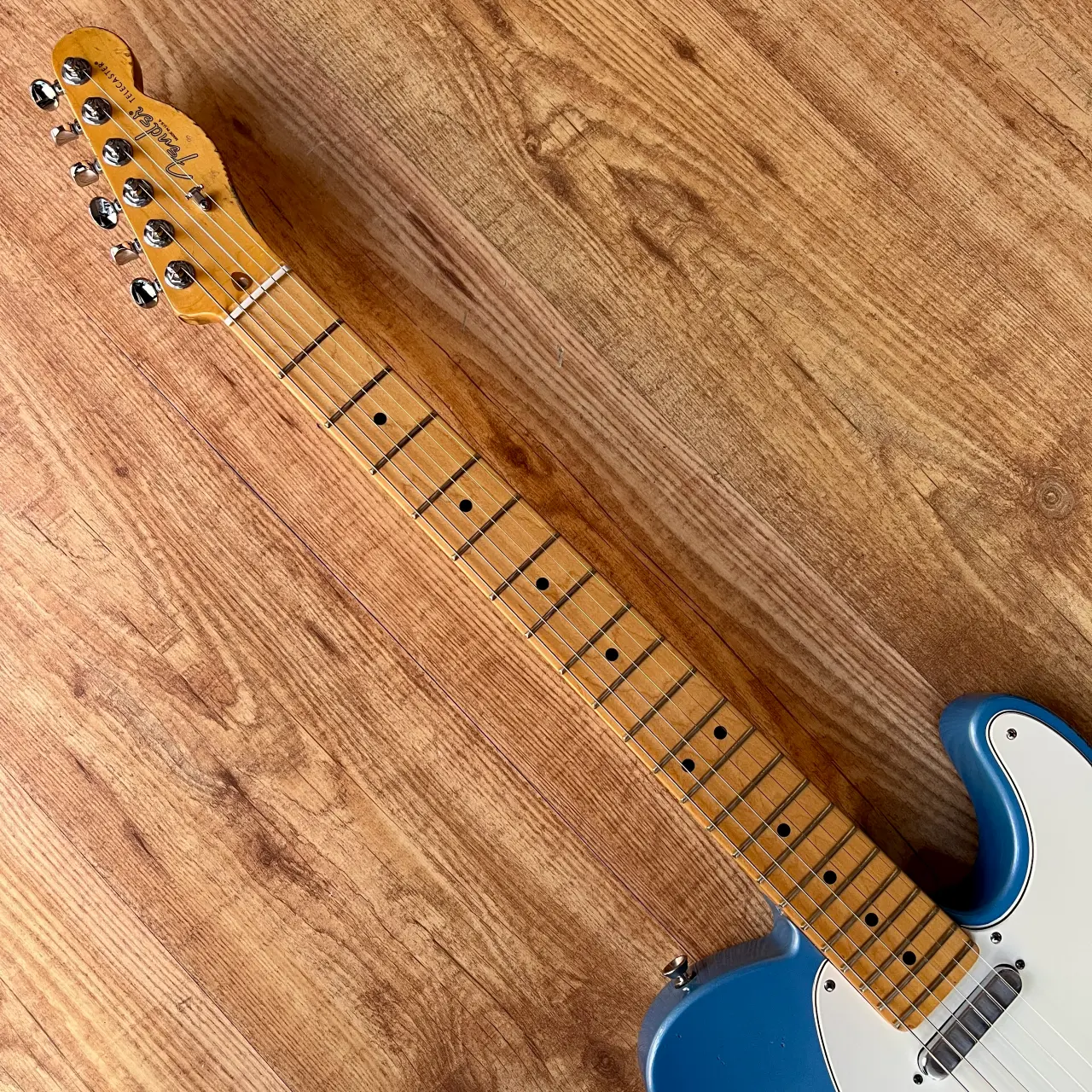 FENDER USA Custom American Standard Telecaster Pelham Blue Relic - IMG_2802 FENDER USA Custom American Standard Telecaster Pelham Blue Relic
