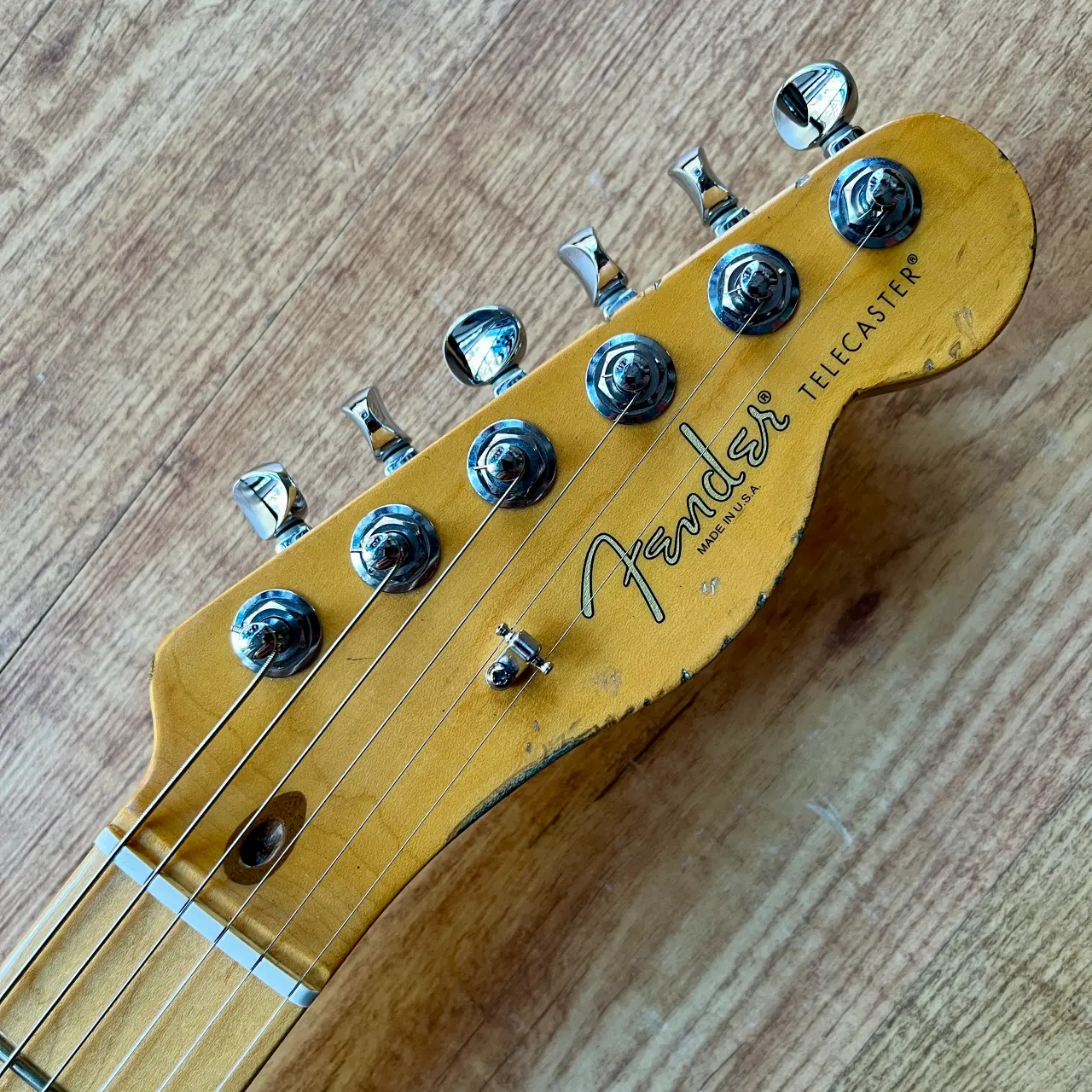 FENDER USA Custom American Standard Telecaster Pelham Blue Relic - IMG_2804 FENDER USA Custom American Standard Telecaster Pelham Blue Relic