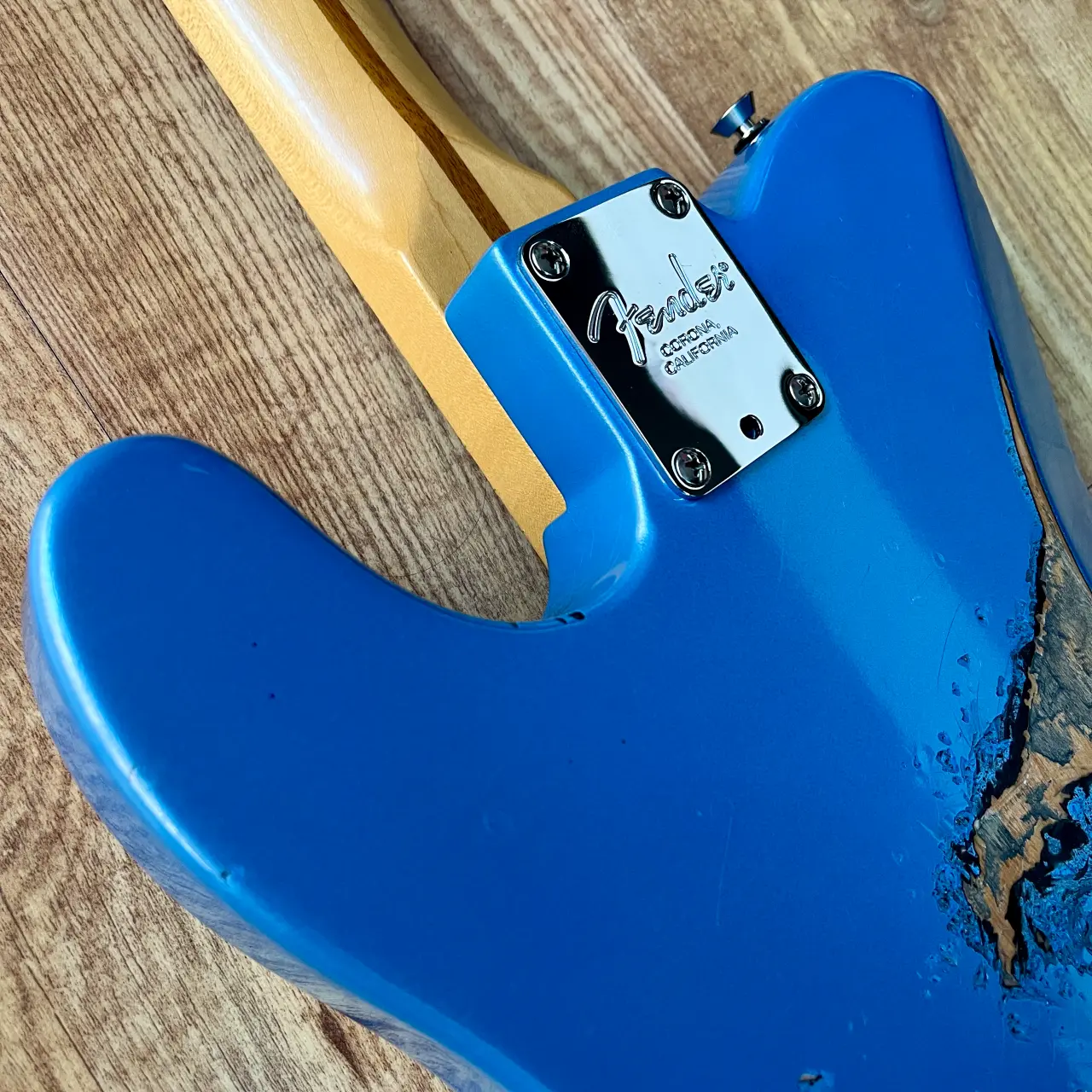 FENDER USA Custom American Standard Telecaster Pelham Blue Relic - IMG_2810 FENDER USA Custom American Standard Telecaster Pelham Blue Relic