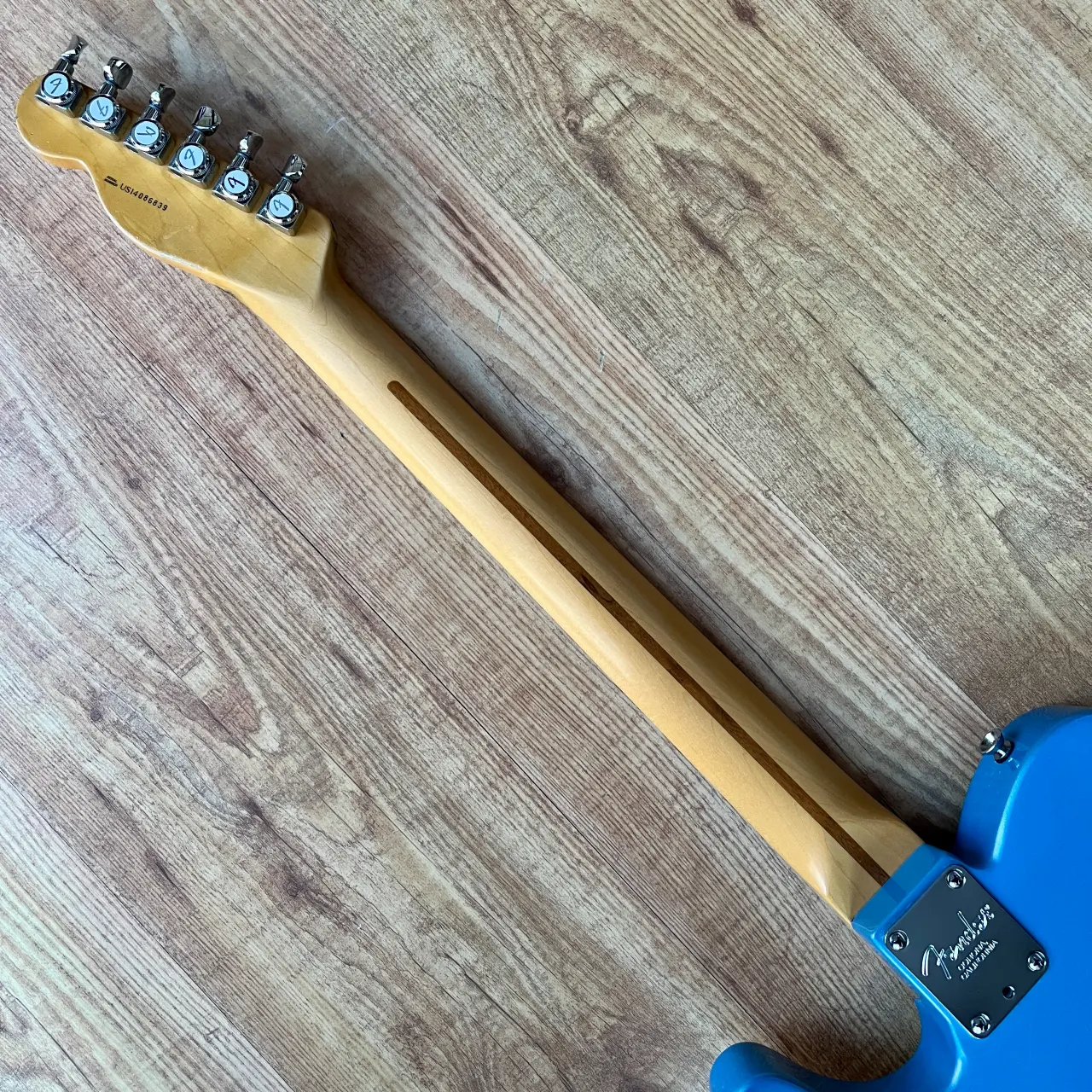 FENDER USA Custom American Standard Telecaster Pelham Blue Relic - IMG_2811 FENDER USA Custom American Standard Telecaster Pelham Blue Relic