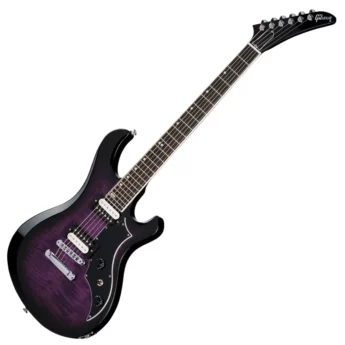 GIBSON Victory Figured Top Dark Purple Burst