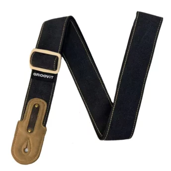 GROOVIT Sangle Premium Jean Tissé Coal Black